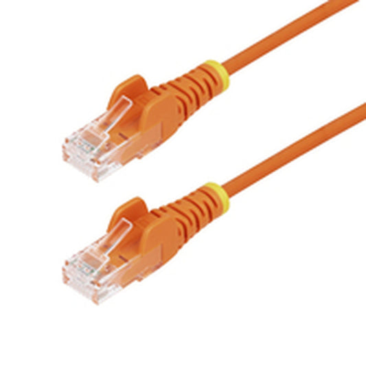 Category 6 Hard FTP RJ45 Cable Startech N6PAT250CMORS Orange 2,5 m