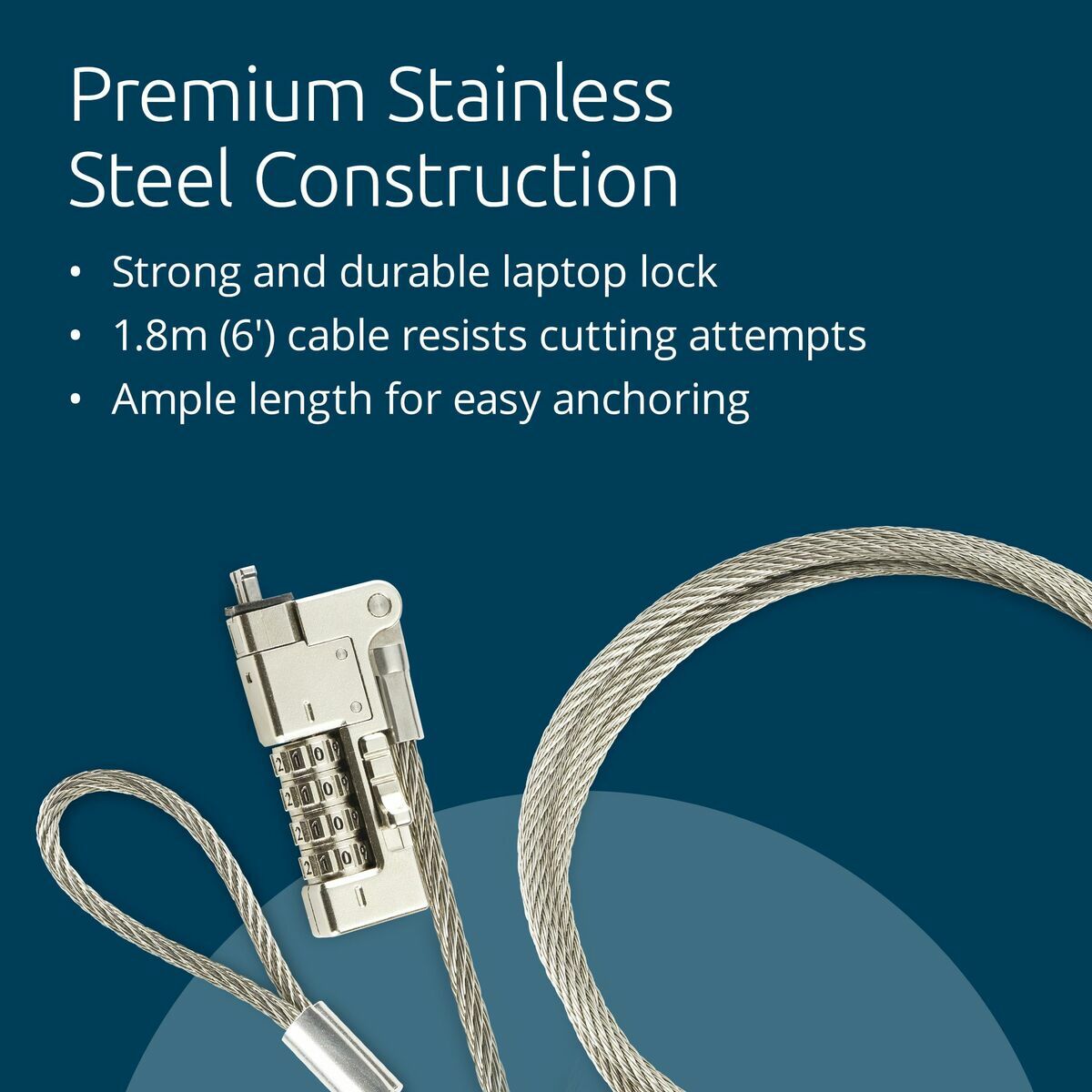 Security Cable Kensington K65090WW 1,8 m