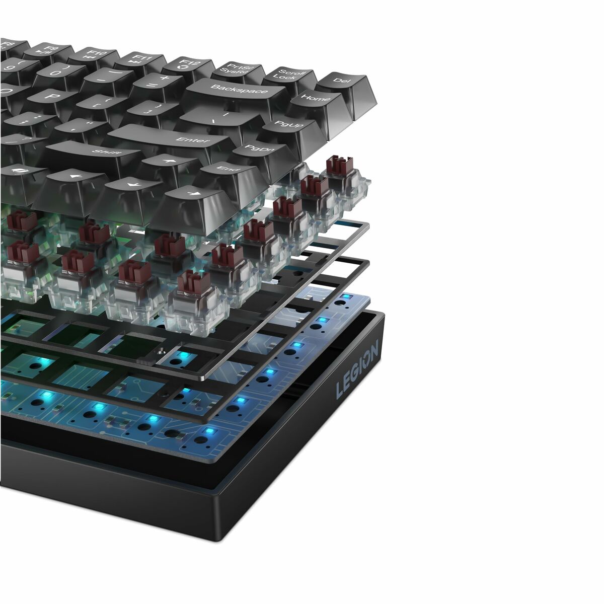 Gaming Keyboard Lenovo Legion K510 Mini Pro Grey Spanish Qwerty