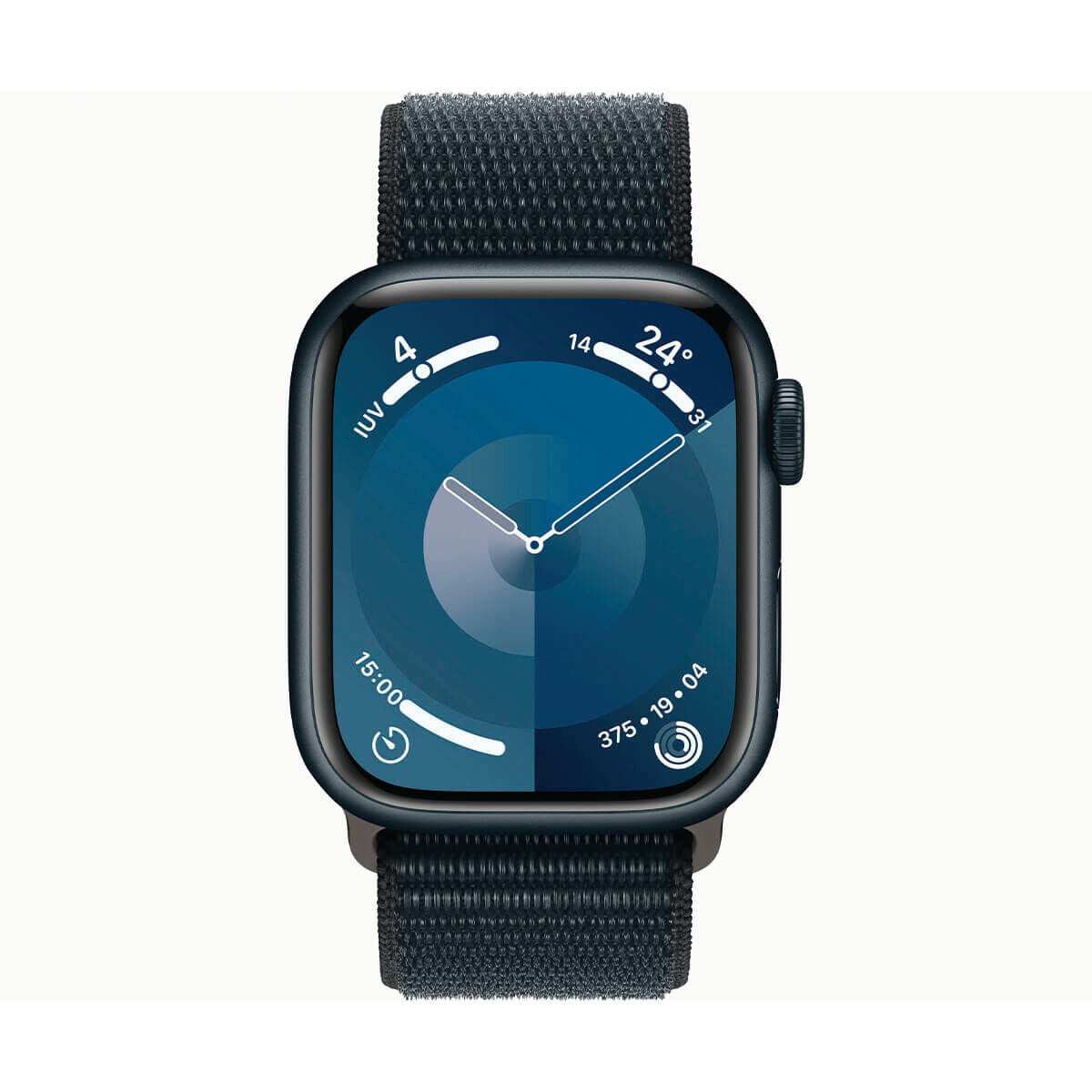 Smartwatch Apple Series 9 Black 1,9" 45 mm