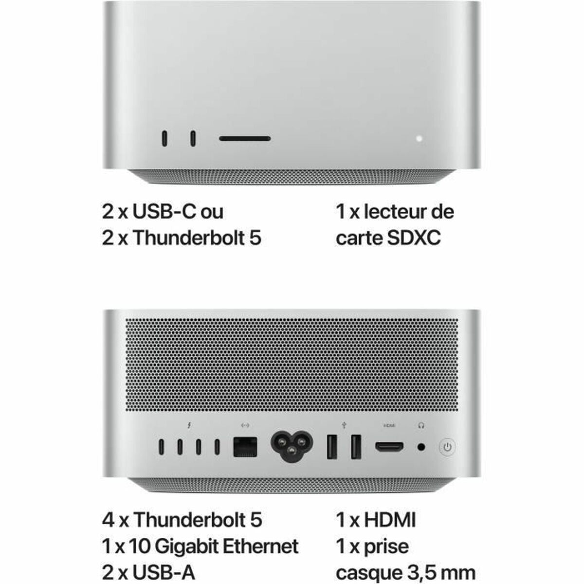 Mini PC Apple Mac Studio 96 Gb RAM 1 TB SSD