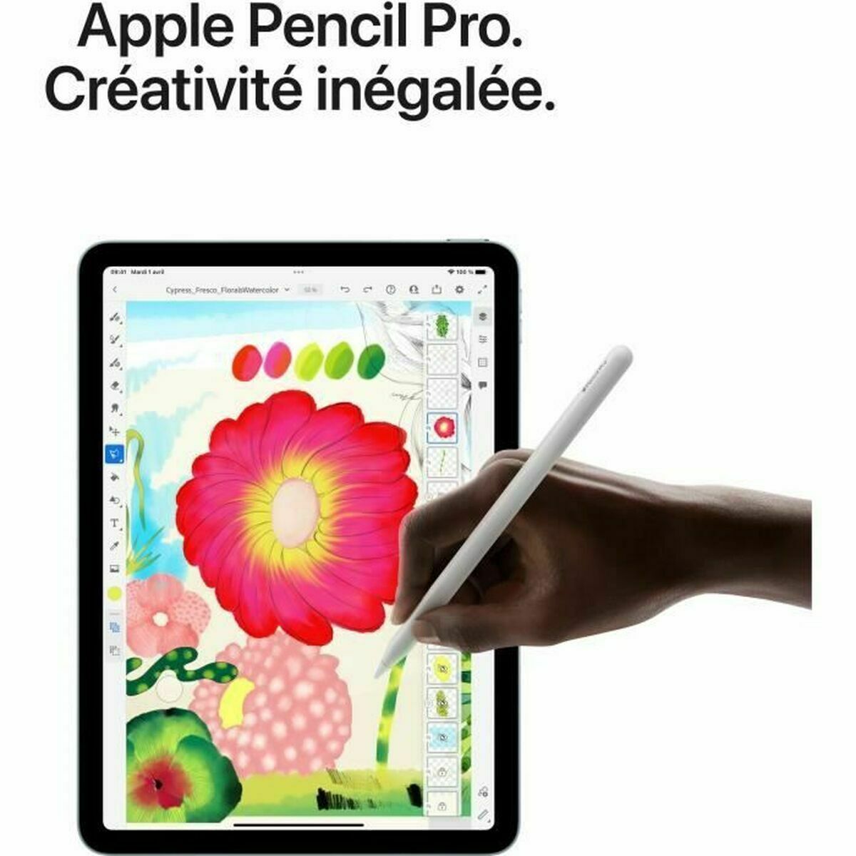 Tablet Apple MCNL4TY/A 13" 8 GB RAM 128 GB Purple M3