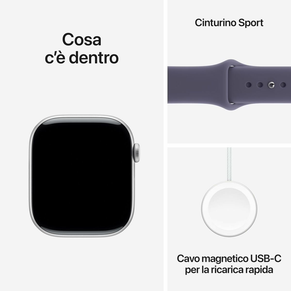 Smartwatch Apple MEVA4QL/A Silver 46 mm