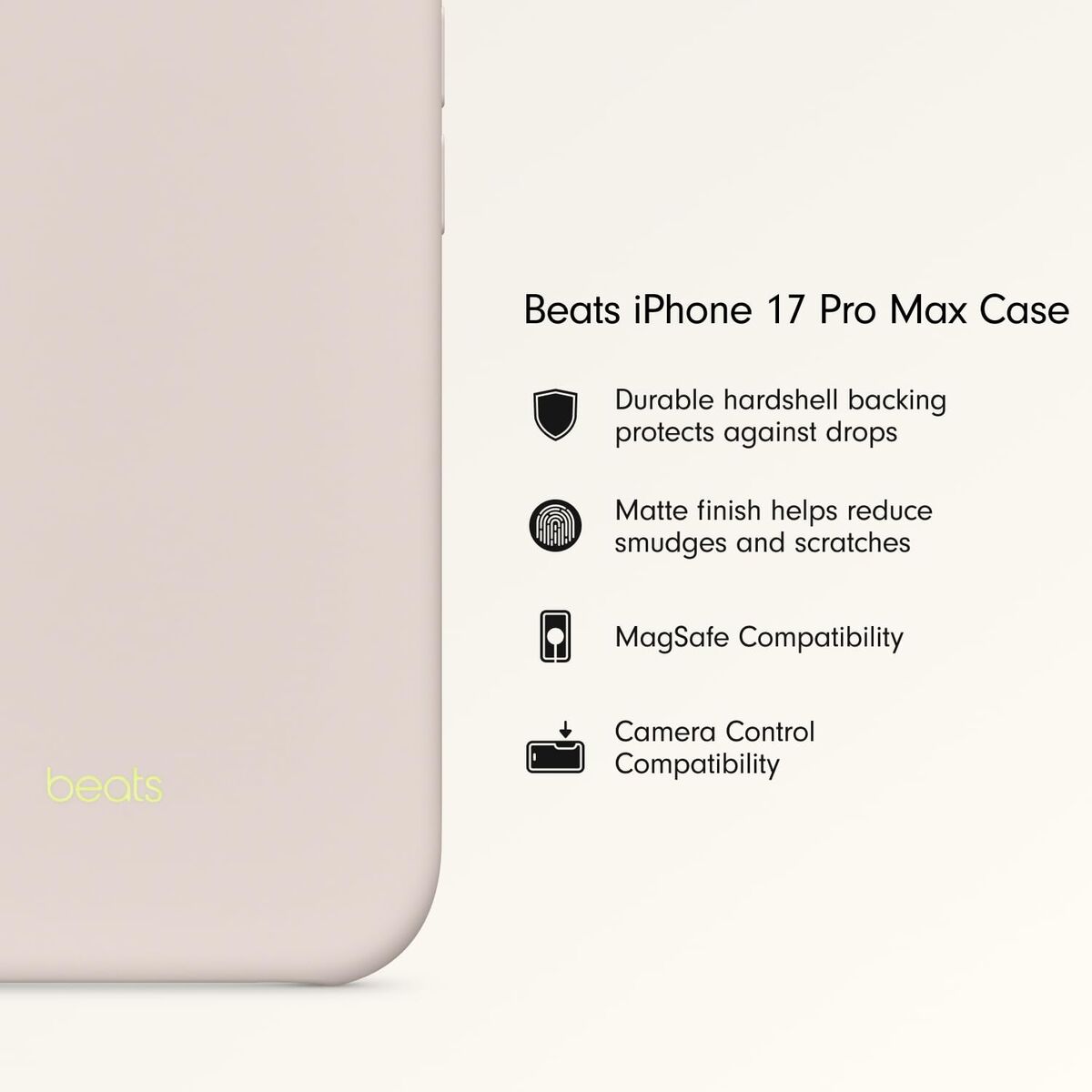 Mobile cover Beats iPhone 17 Pro Max Apple