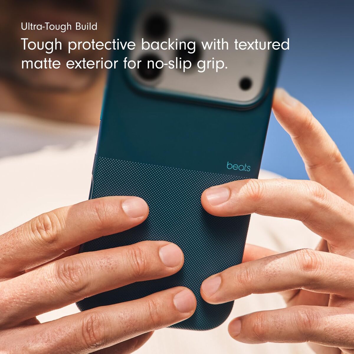 Mobile cover Beats iPhone 17 Blue Apple