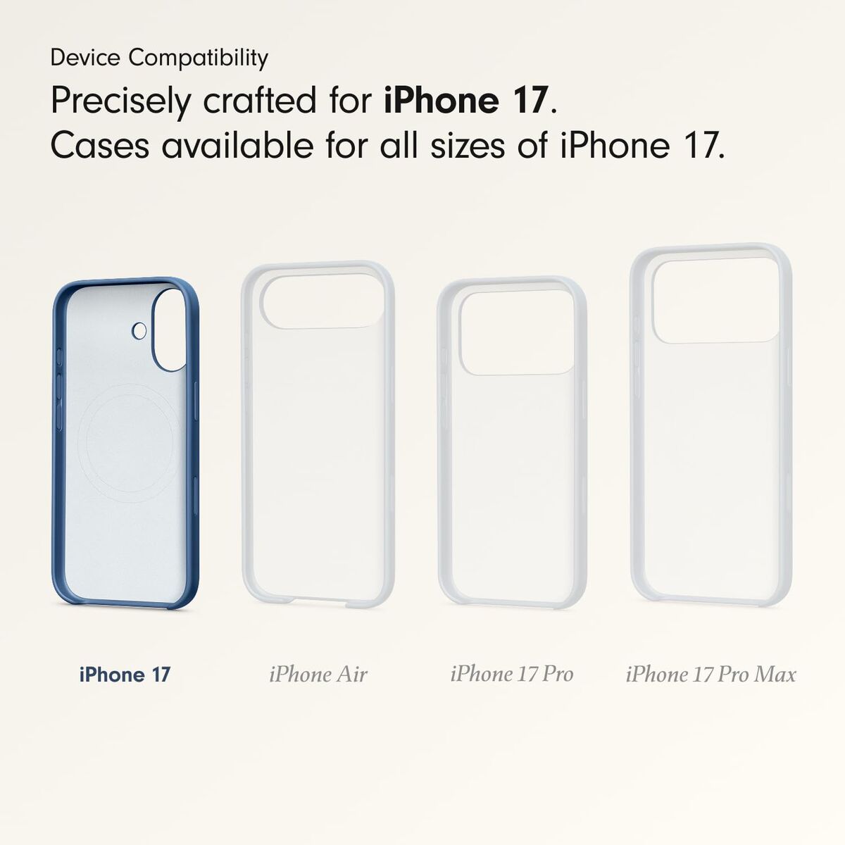 Mobile cover Beats iPhone 17 Blue Cobalt blue Apple