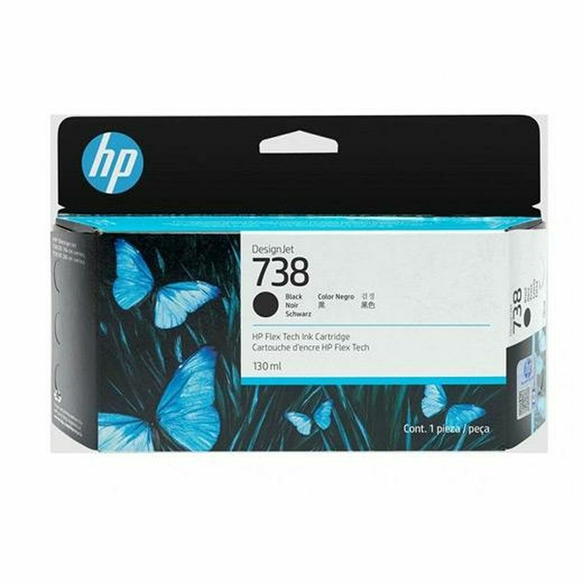 Original Ink Cartridge HP 498N4A Black
