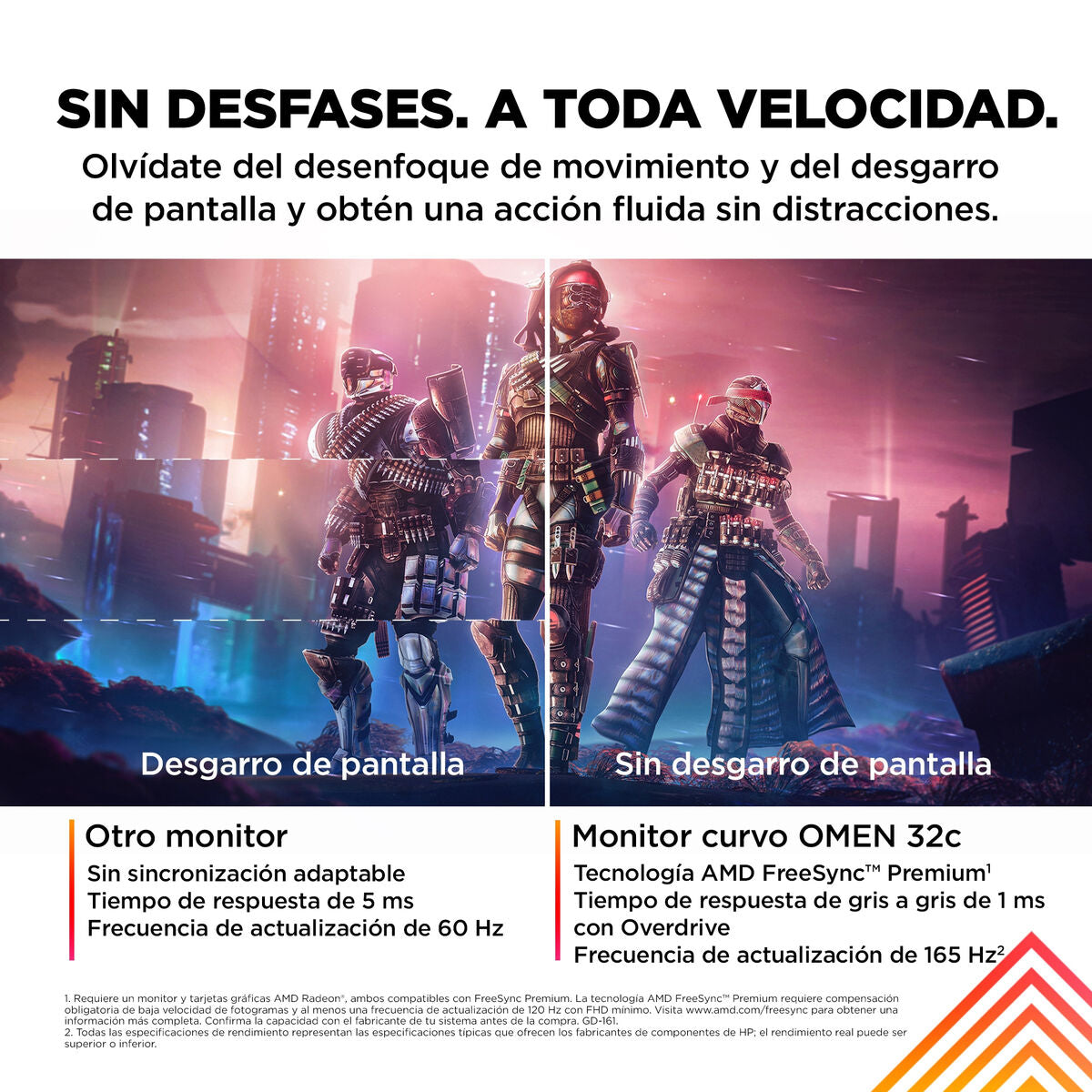 Gaming Monitor HP 780K6E9#ABB Quad HD 32"