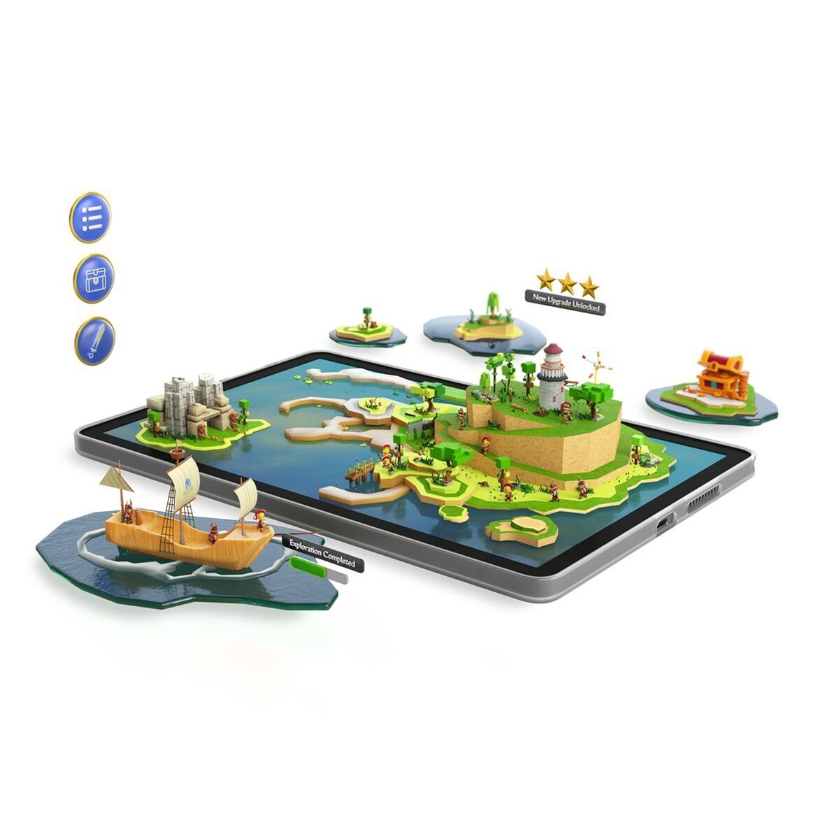 Tablet Lenovo ZAEH0040PL Octa Core 4 GB RAM 64 GB Grey 10,1"