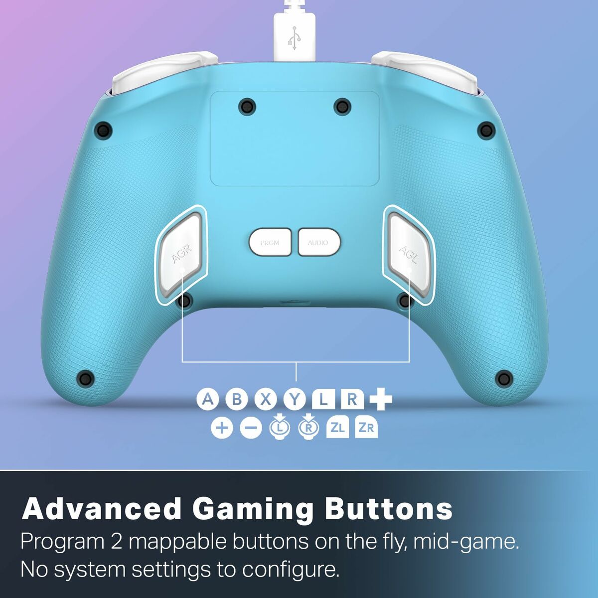 Pro Controller for Nintendo Switch + USB Cable Powera Super Mario