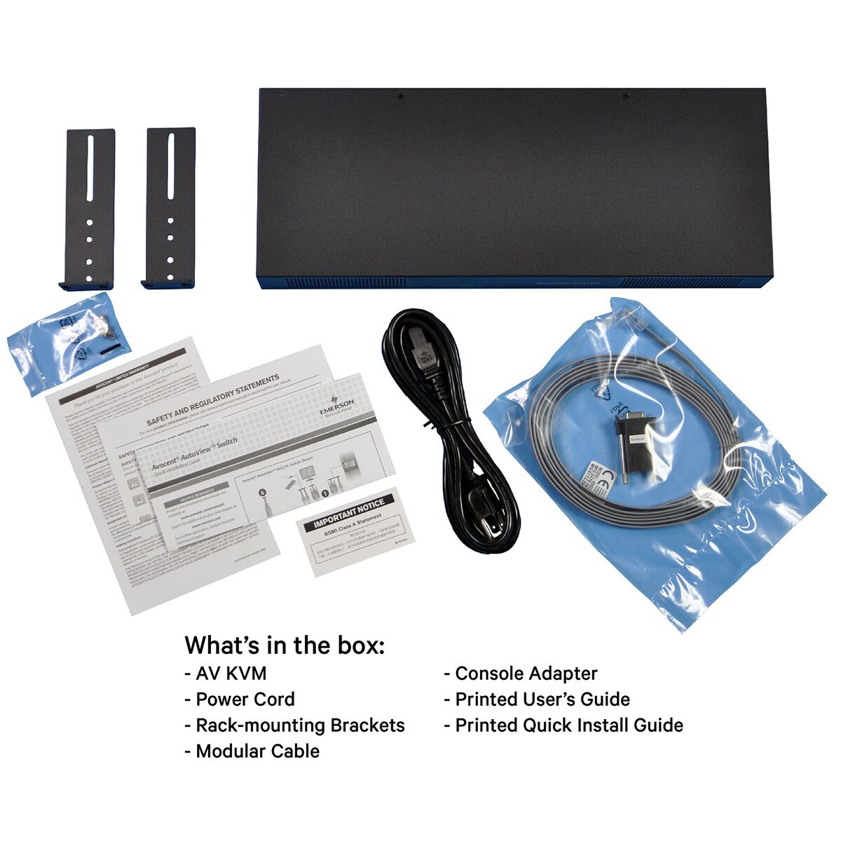 UTP Category 6 Rigid Network Cable Vertiv AV3216-001