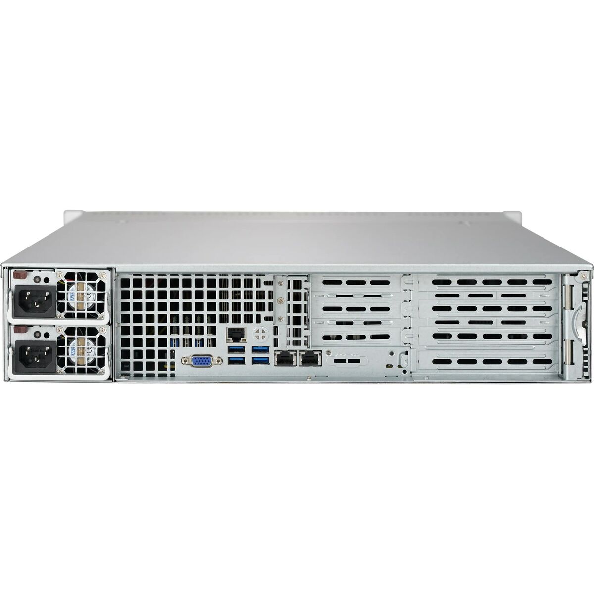 ATX Semi-tower Box Supermicro CSE-825TQC-R802WB Black Grey