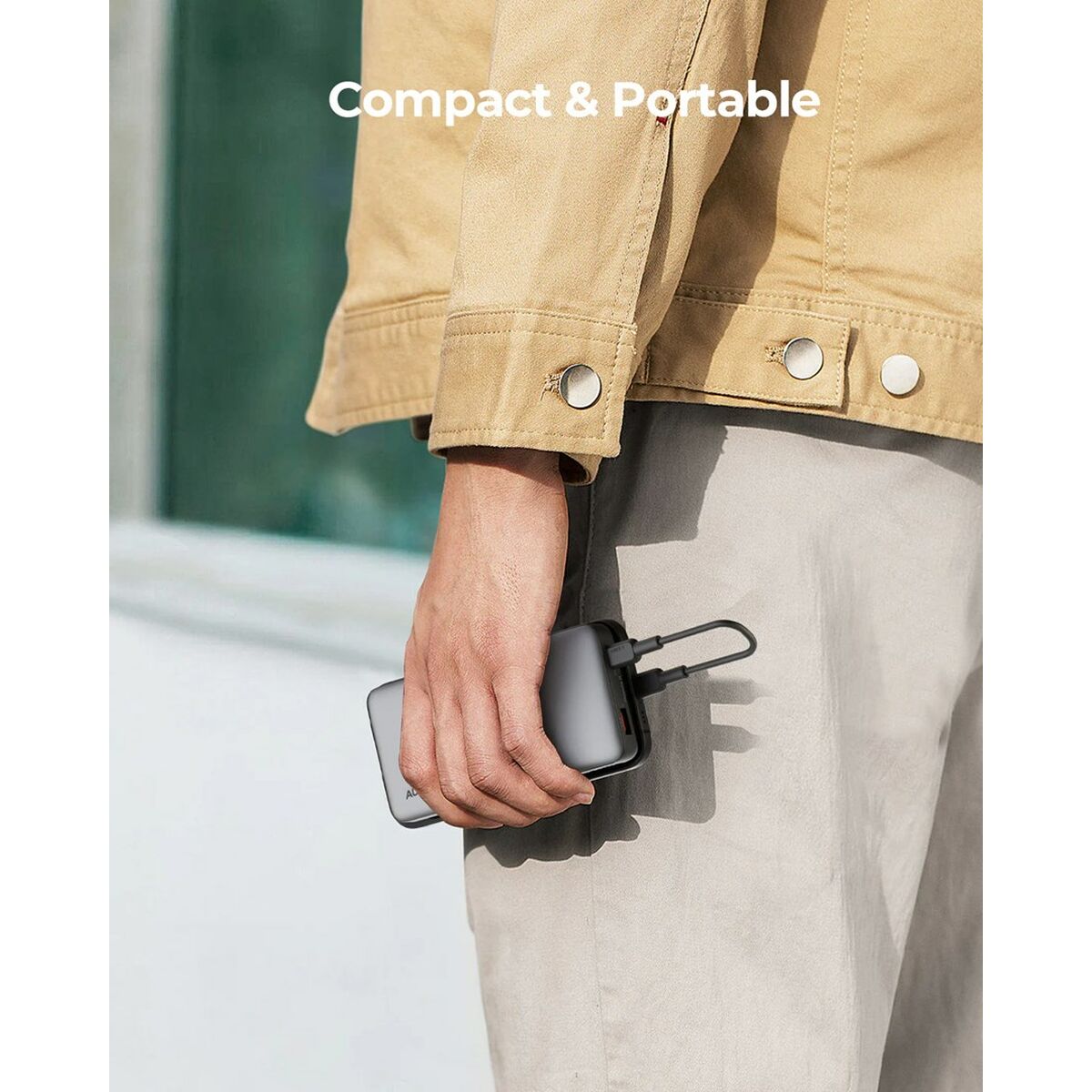Powerbank Aukey PB-Y41 Grey 10000 mAh