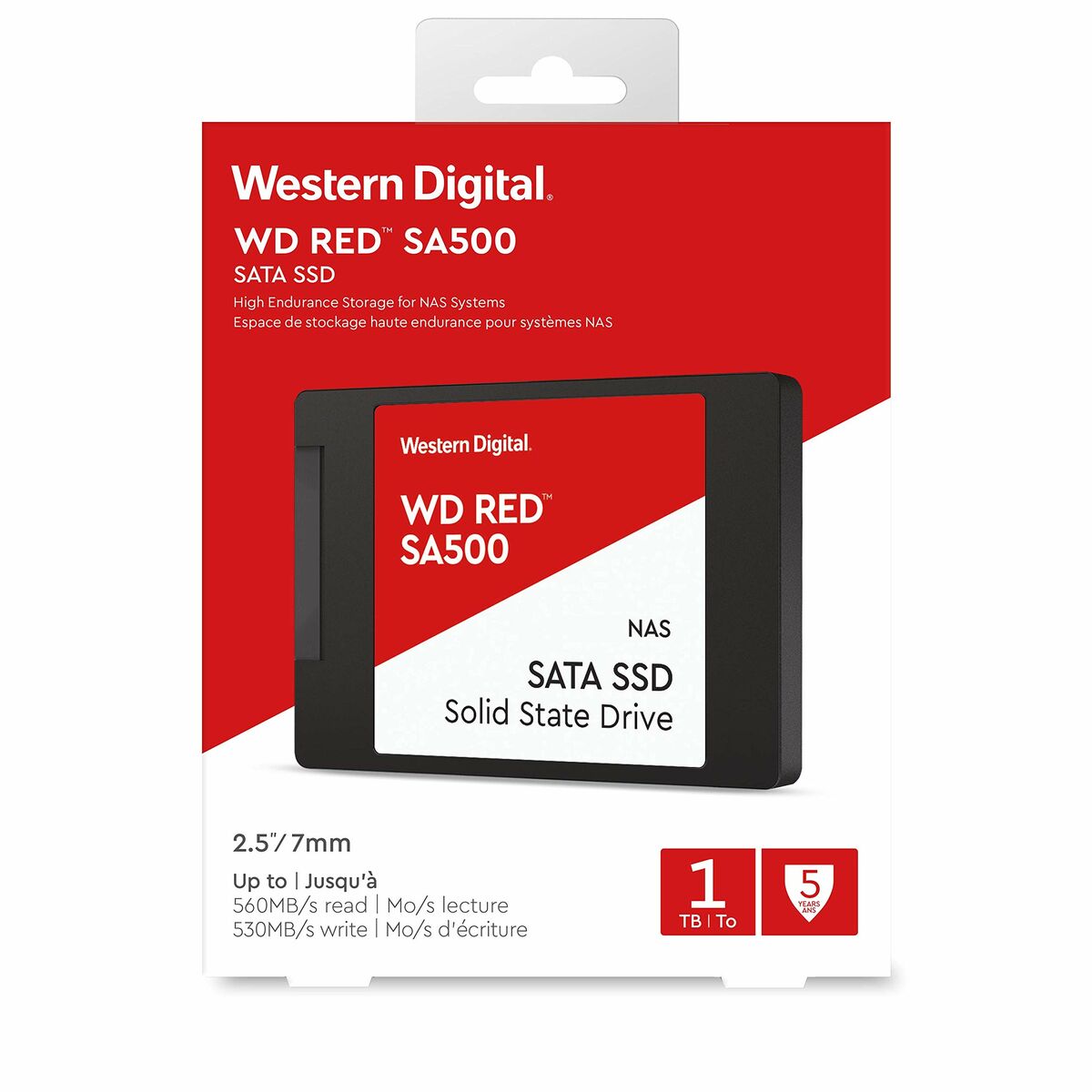 Hard Drive SSD Western Digital WDS100T1R0A 1 TB SSD 2,5"