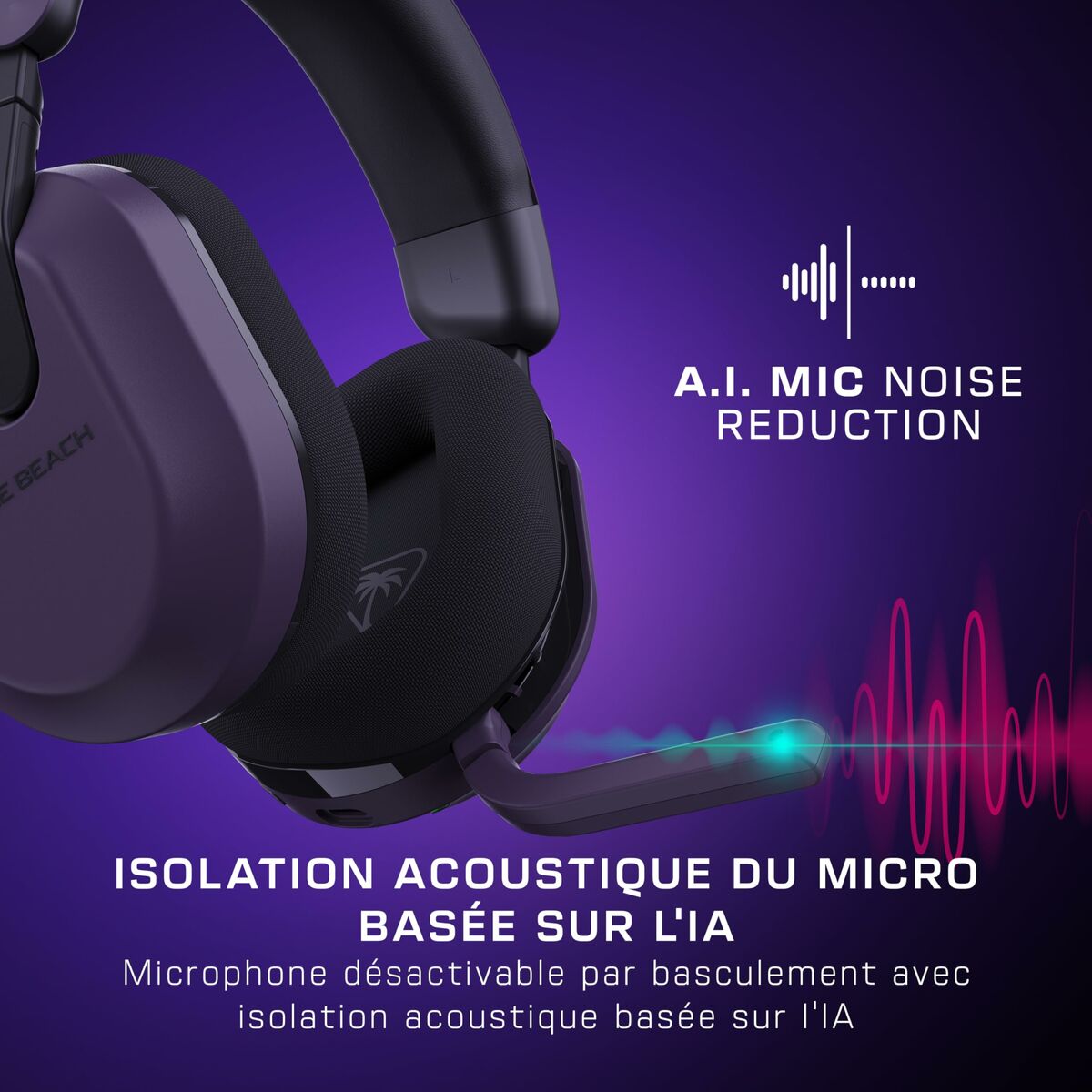 Headphones Turtle Beach Stealth Purple