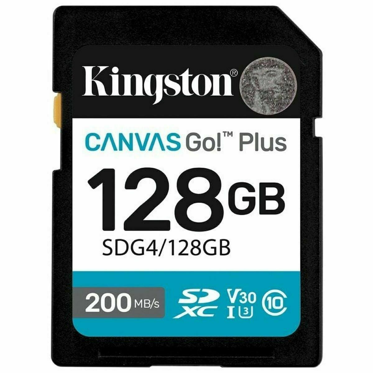 SDXC Memory Card Kingston CANVAS Go! Plus 128 GB