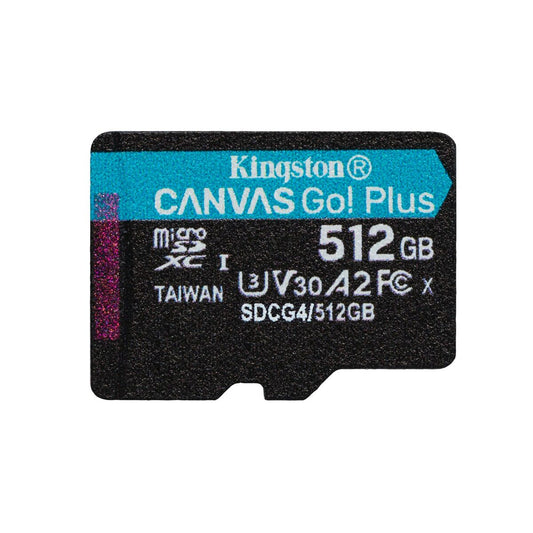 Micro SD Memory Card with Adaptor Kingston SDCG4/512GBSP 512 GB