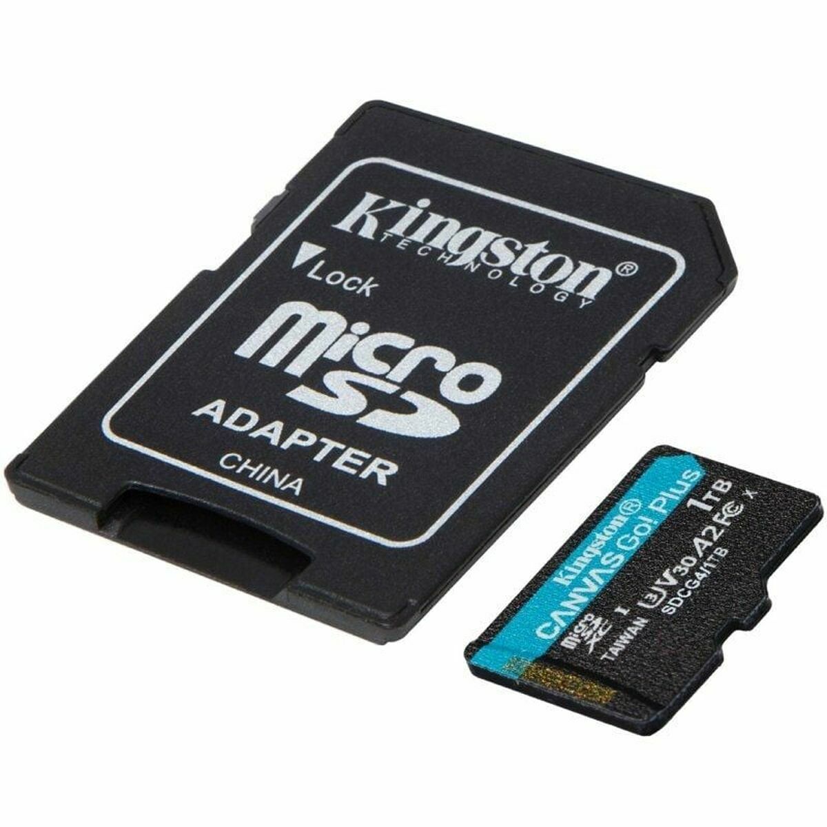 Micro SD Memory Card with Adaptor Kingston CANVAS Go! Plus 1 TB