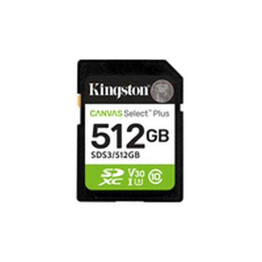 Micro SD Memory Card with Adaptor Kingston SDS3/512GB 512 GB