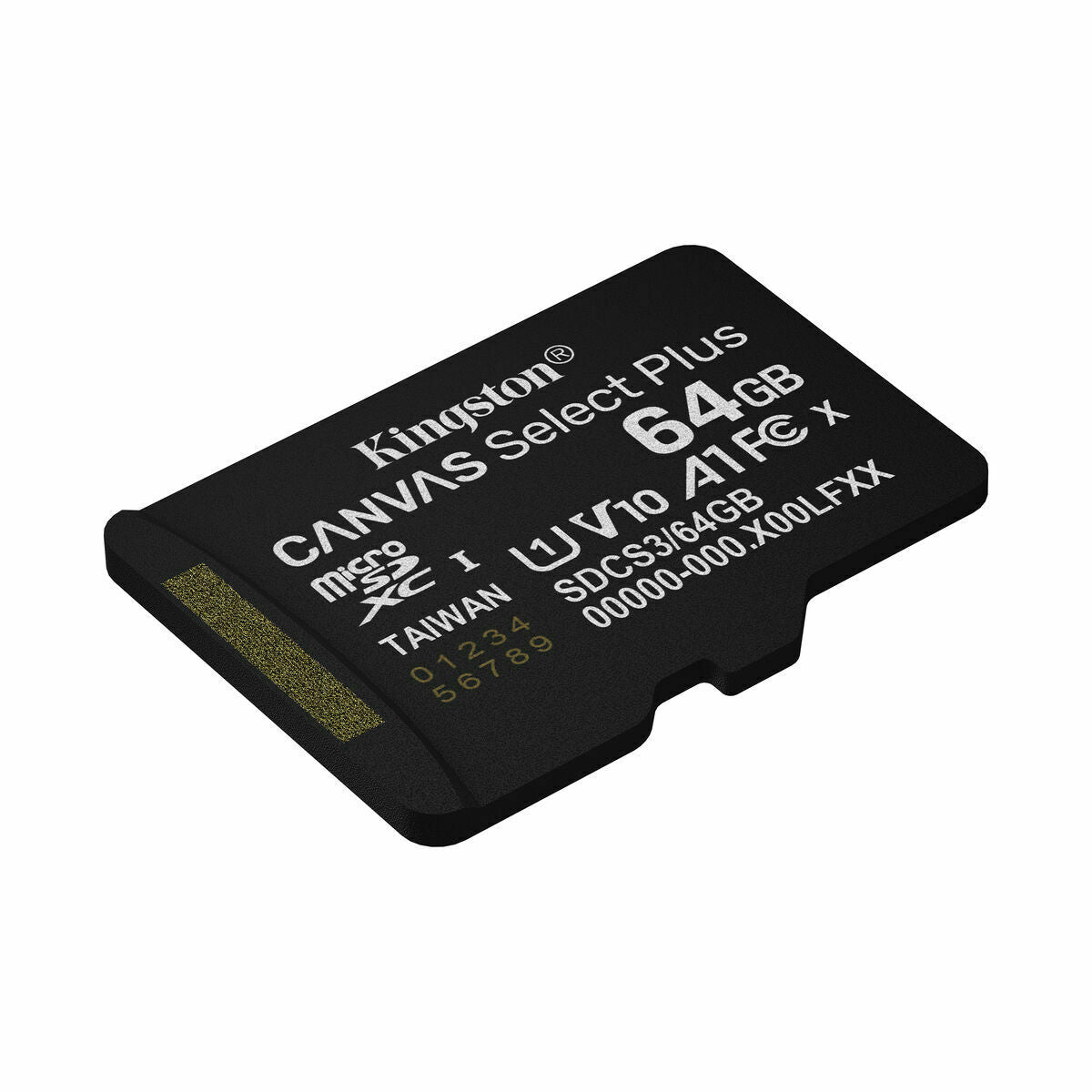 Micro SD Memory Card with Adaptor Kingston SDCS3/64GBSP 64 GB