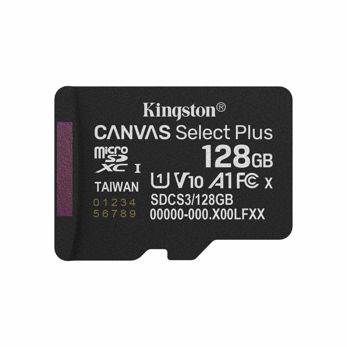Micro SD Memory Card with Adaptor Kingston SDCS3/128GBSP 128 GB