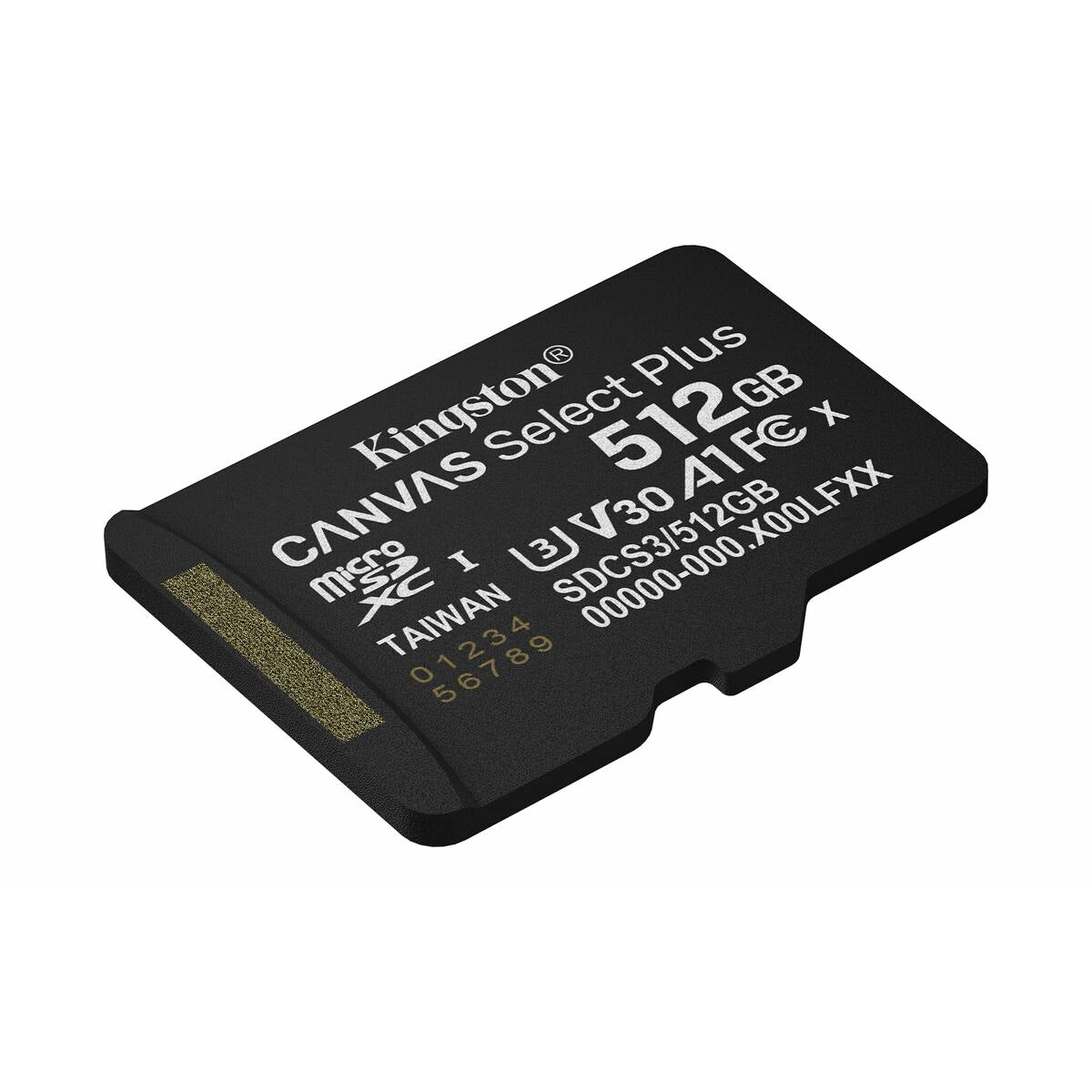 Micro SD Memory Card with Adaptor Kingston SDCS3/512GBSP 512 GB