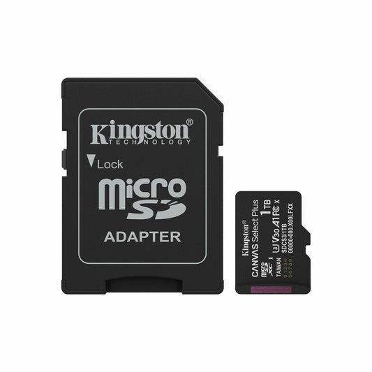 Micro SD Memory Card with Adaptor Kingston SDCS3/1TB 1 TB