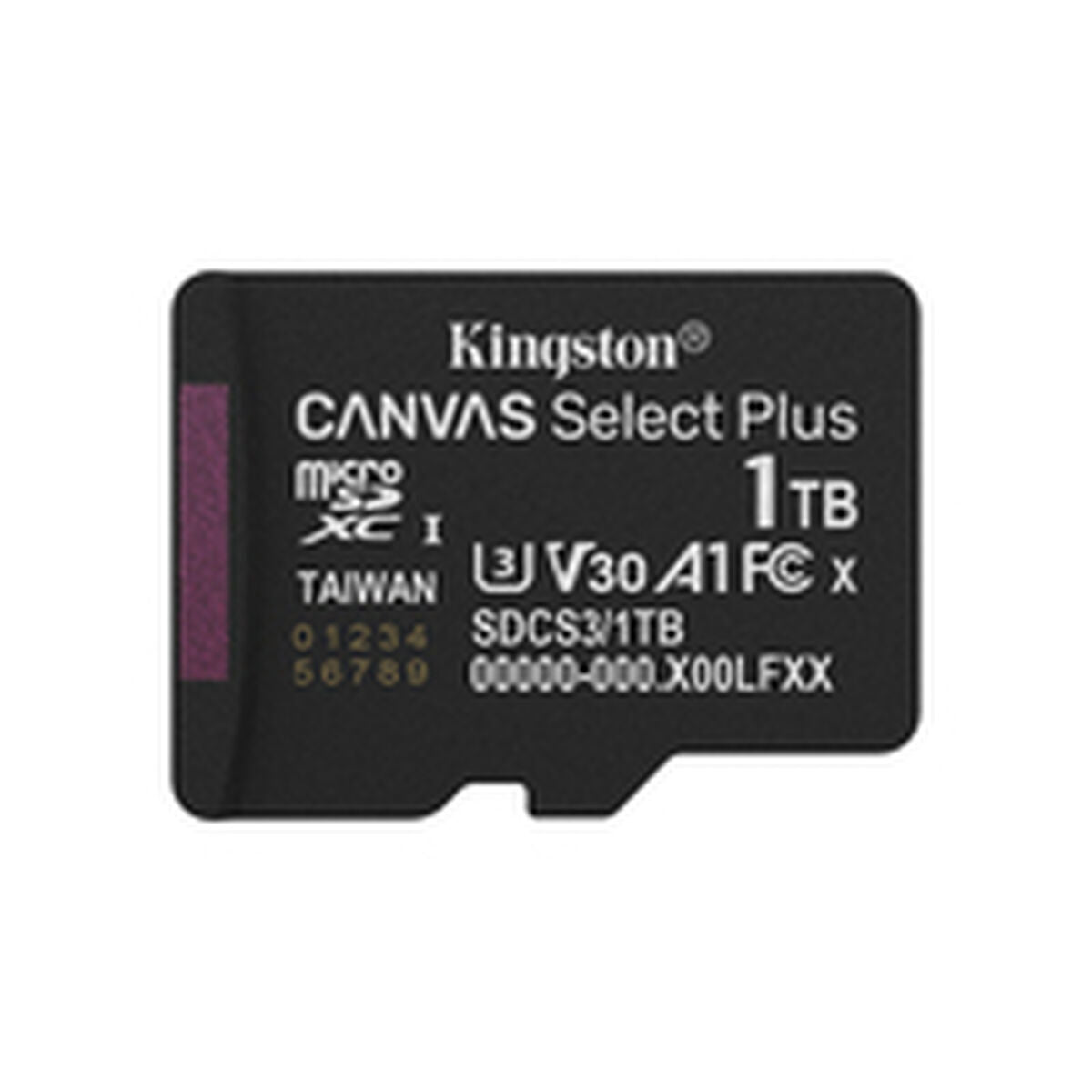 Micro SD Memory Card with Adaptor Kingston SDCS3/1TBSP 1 TB