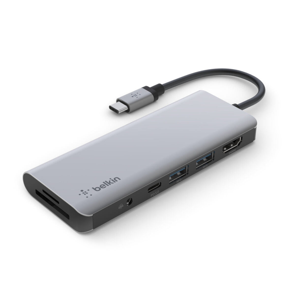 7-Port USB-C Hub Belkin AVC009btSGY Grey 100 W