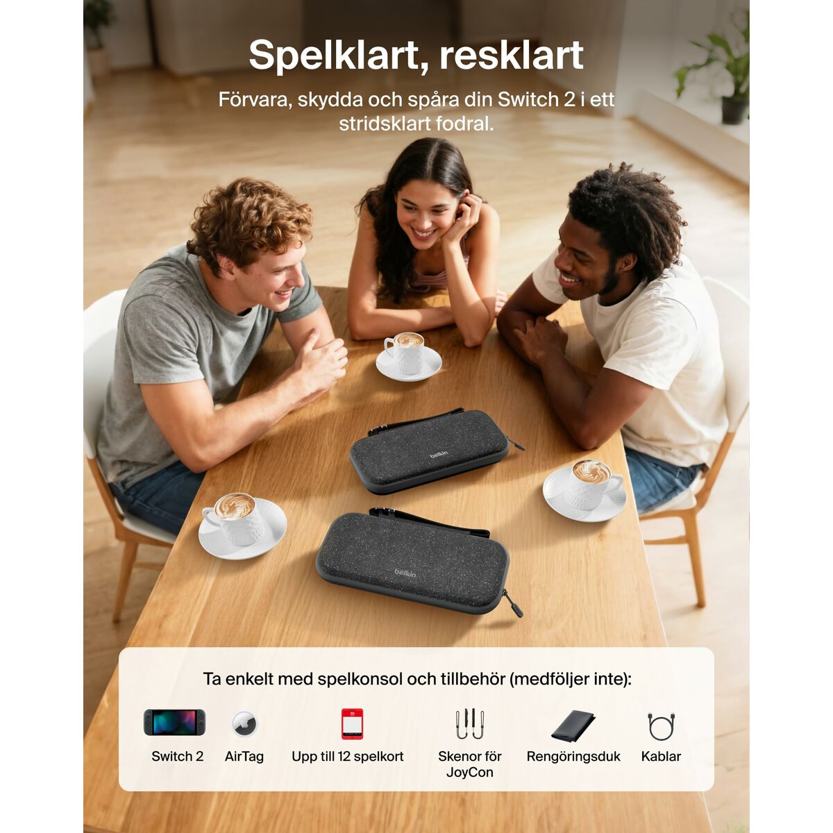 Case for Nintendo Switch 2 Belkin Black