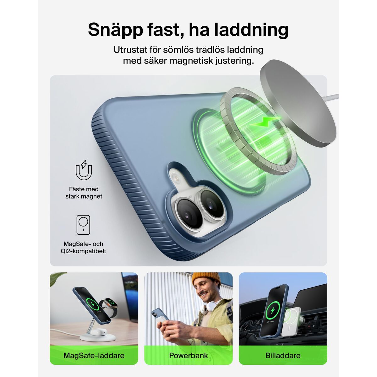 Mobile cover Belkin iPhone 17 Blue Navy Blue Apple