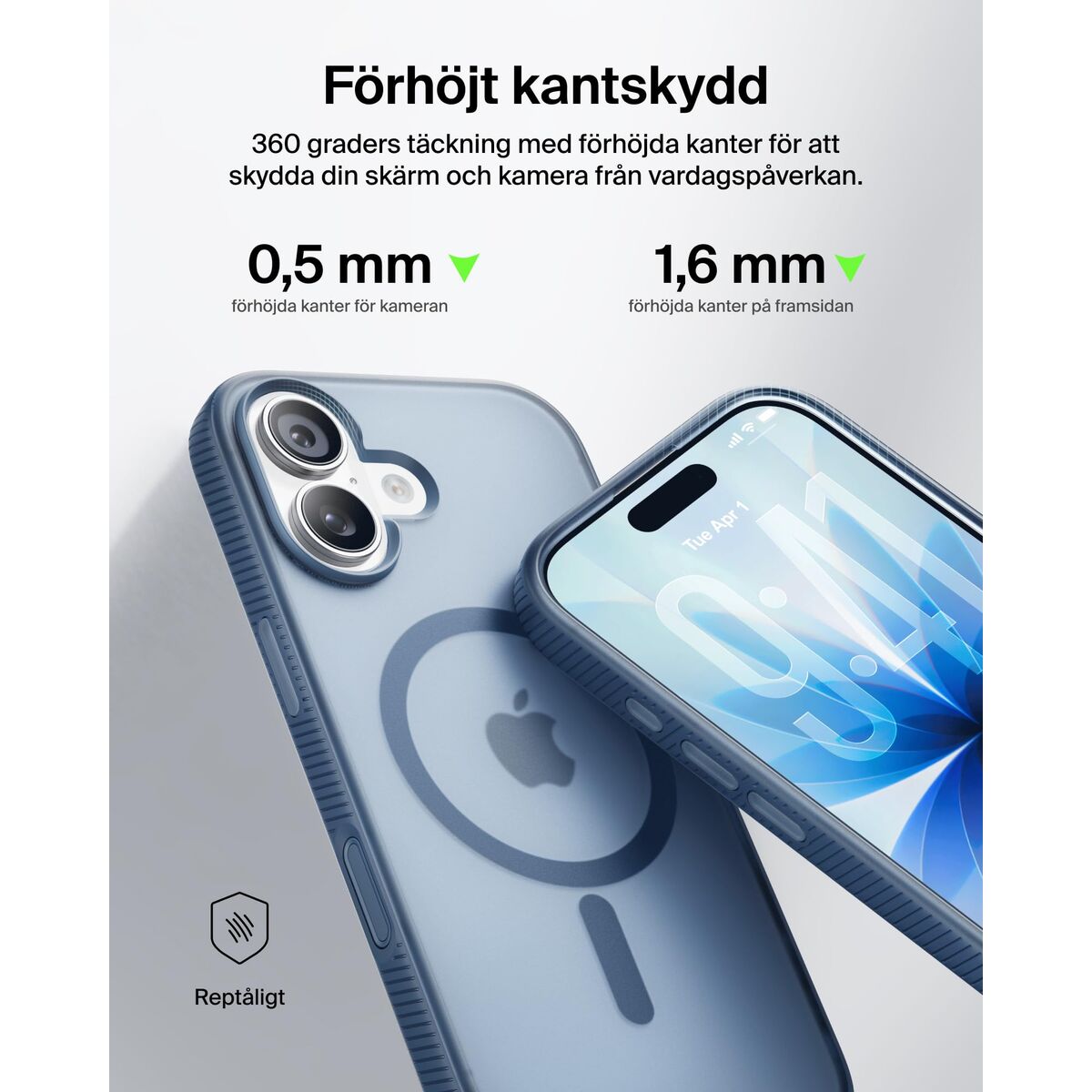 Mobile cover Belkin iPhone 17 Blue Navy Blue Apple