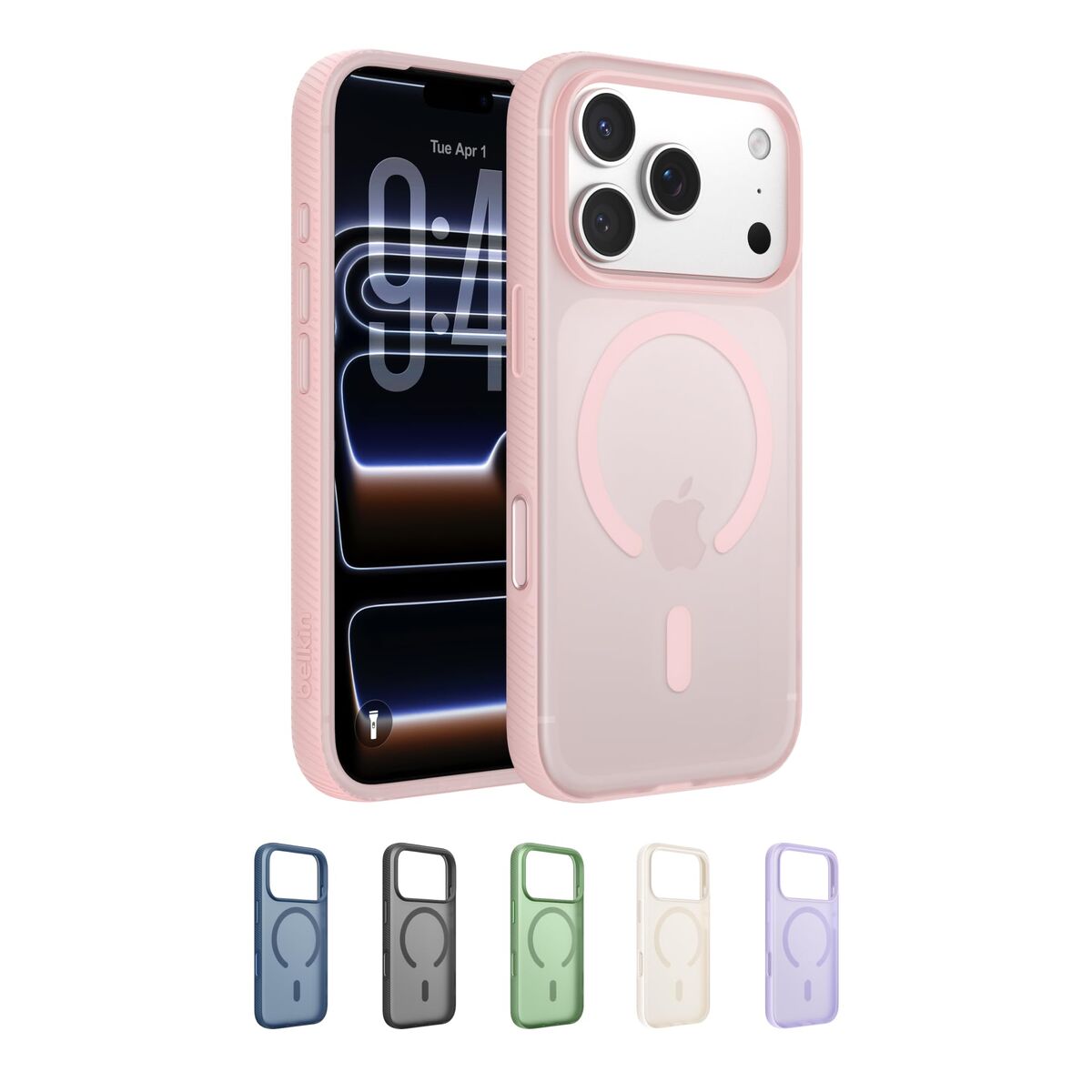 Mobile cover Belkin iPhone 17 Pro Pink Apple