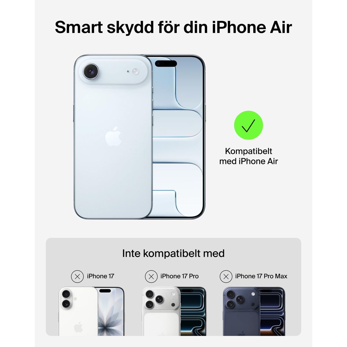 Mobile cover Belkin iPhone Air Blue Navy Blue Apple