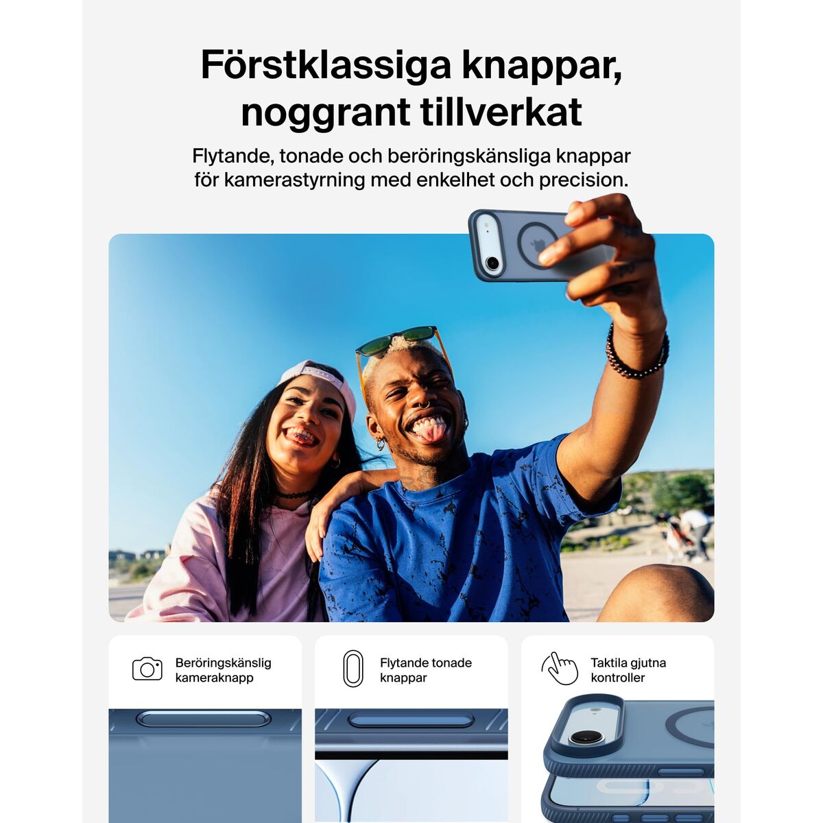 Mobile cover Belkin iPhone Air Blue Navy Blue Apple