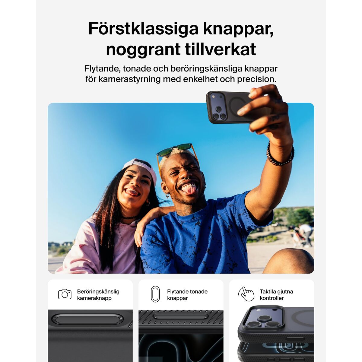 Mobile cover Belkin iPhone 17 Pro Max Black Apple