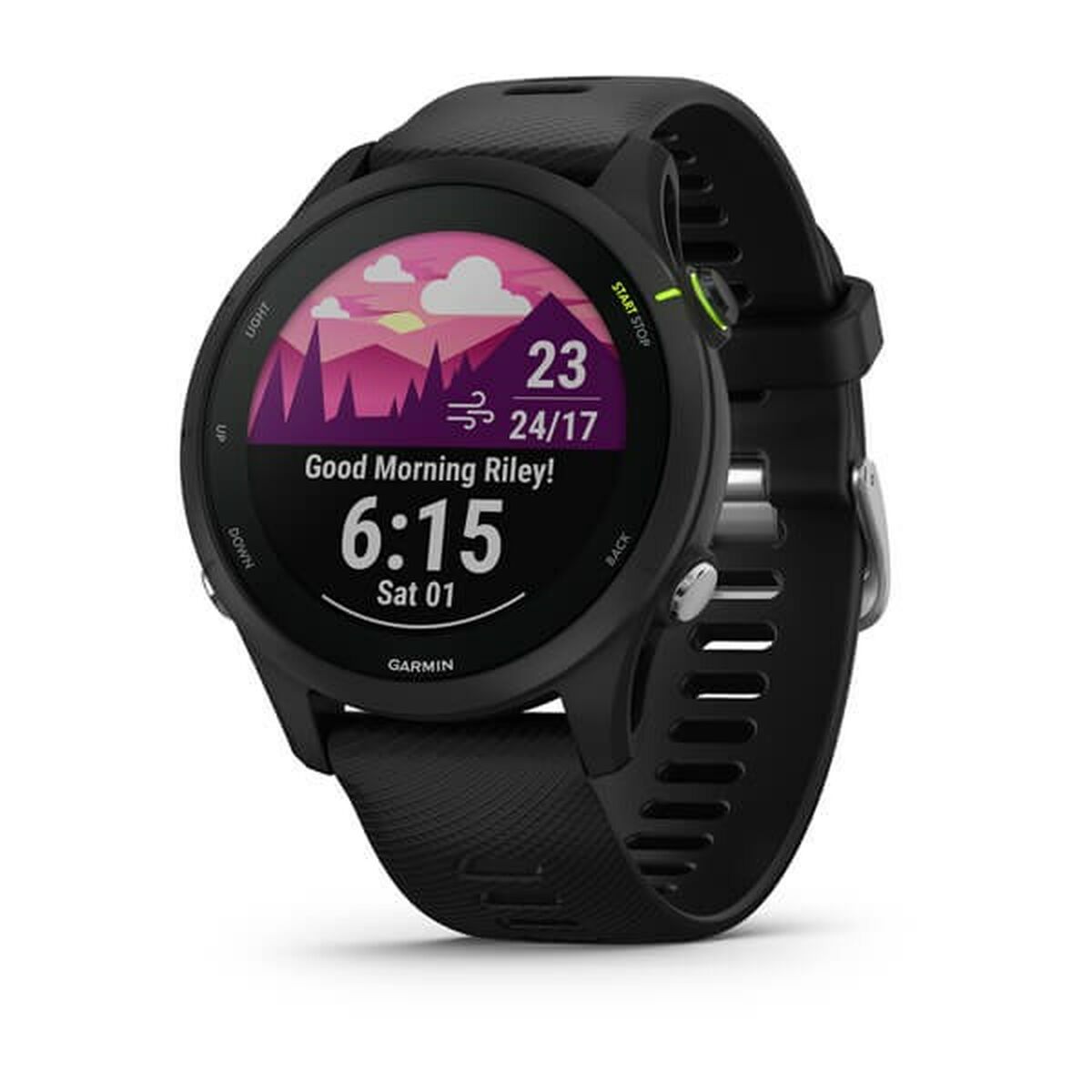 Smartwatch GARMIN Forerunner 255 1,3" Black Ø 46 mm