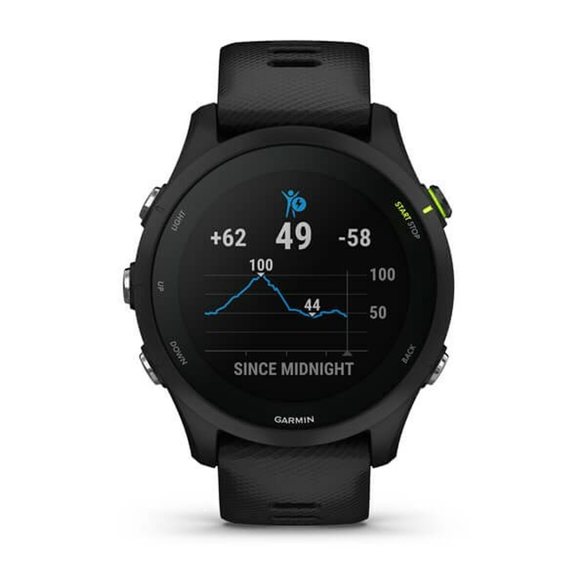 Smartwatch GARMIN Forerunner 255 1,3" Black Ø 46 mm