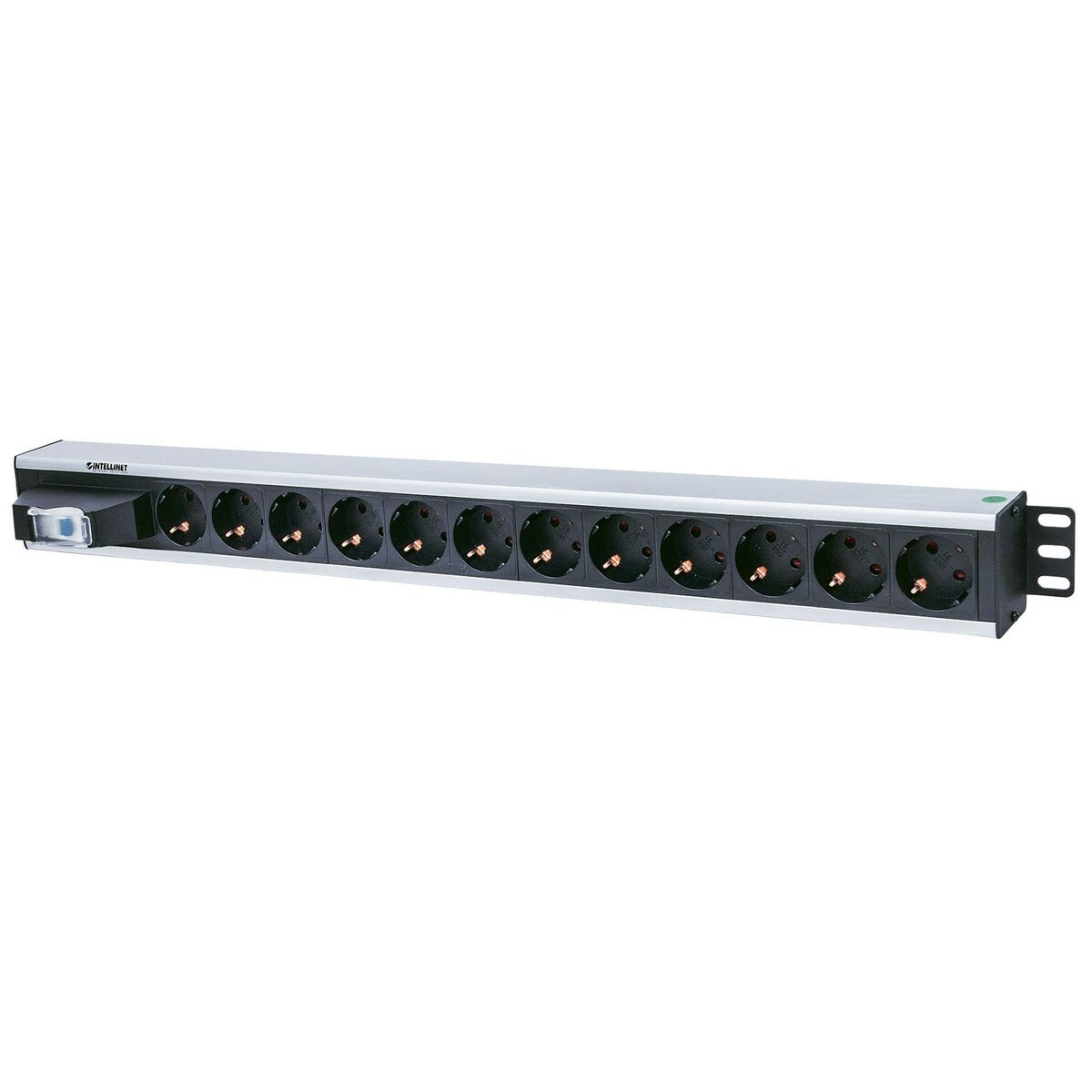 Schuko 27" 12 Way Multi-socket Adapter Intellinet 711449 (1,6 m)