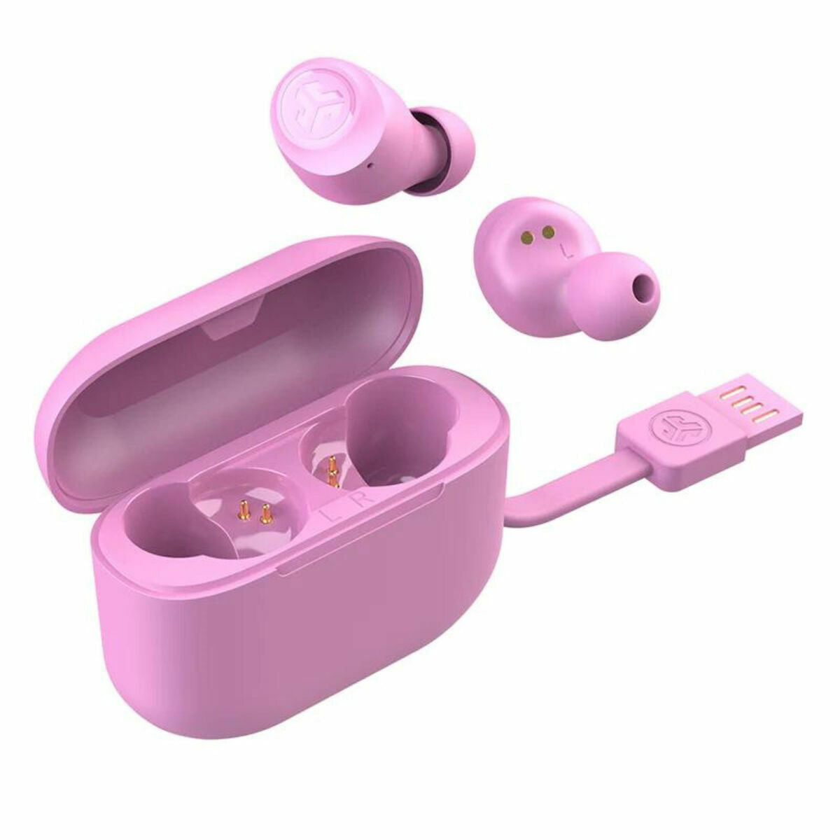 Headphones with Microphone JLab IEUEBGAIRPOPRPNK124 Pink