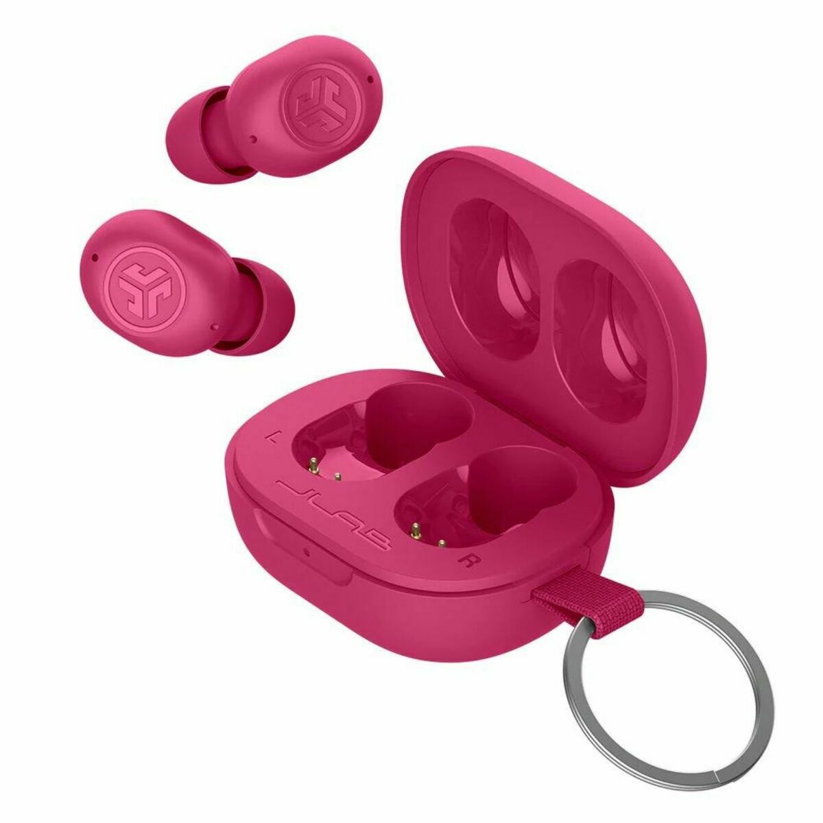Wireless Earphones with Charging Case JLab IEUEBJBMINIRPNK124 Pink