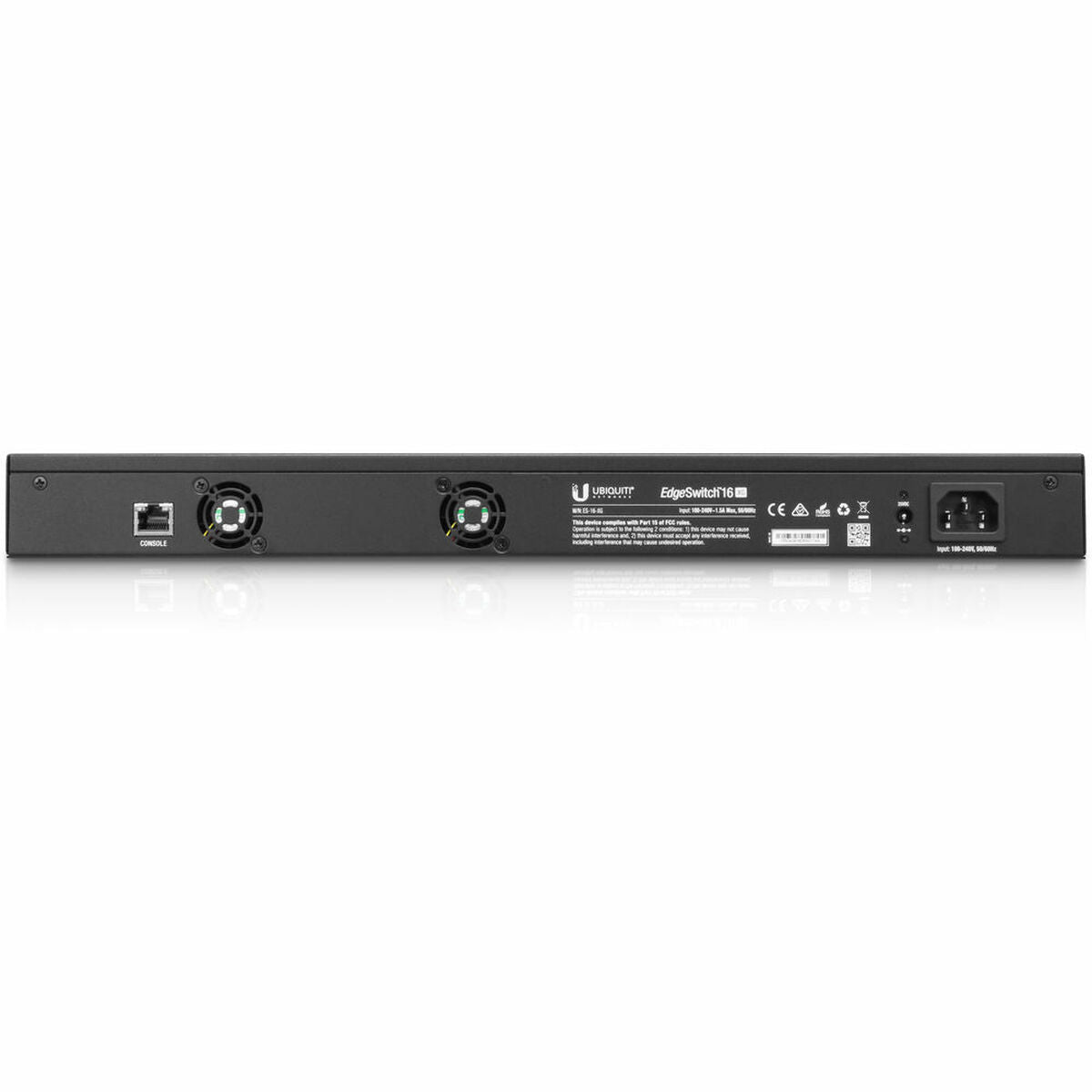 Cabinet Switch UBIQUITI ES-16-XG EDGE Gigabit Ethernet Black