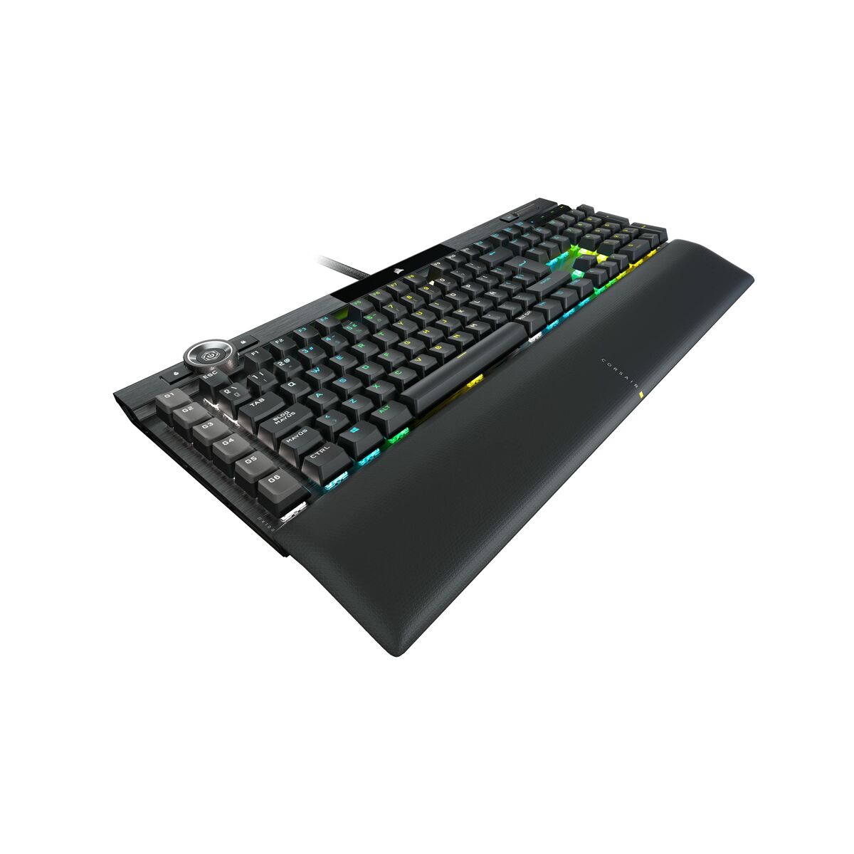 Gaming Keyboard Corsair K100 RGB Optical-Mechanical Gaming Spanish Qwerty Black