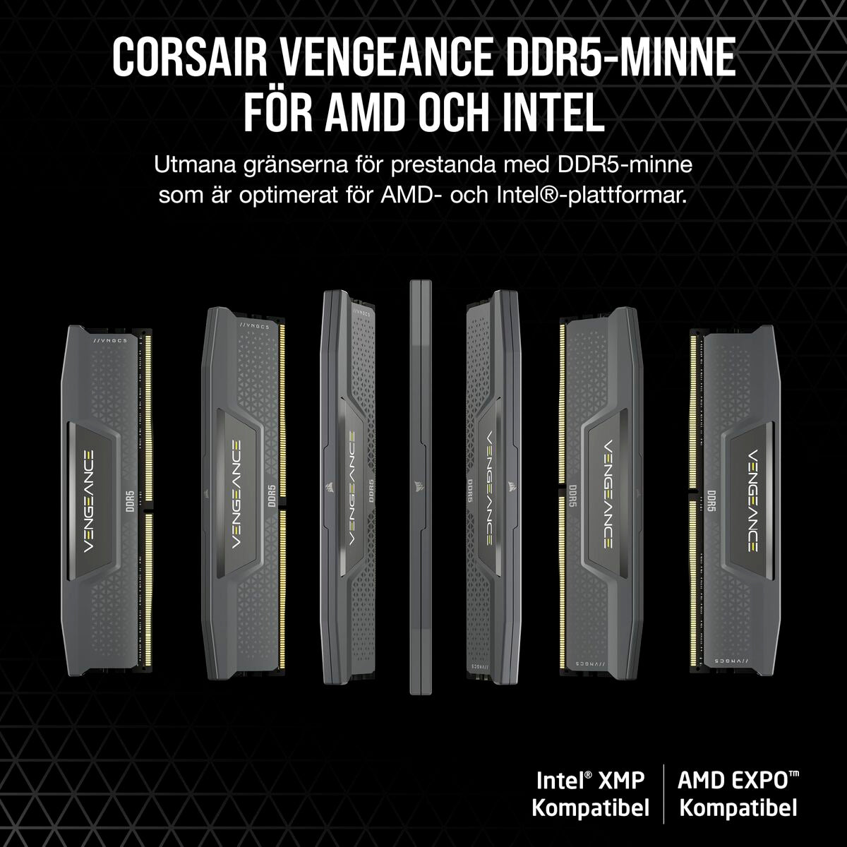 RAM Memory Corsair CMK16GX5M2B5200Z40 16 GB DDR5 5200 MHz CL40