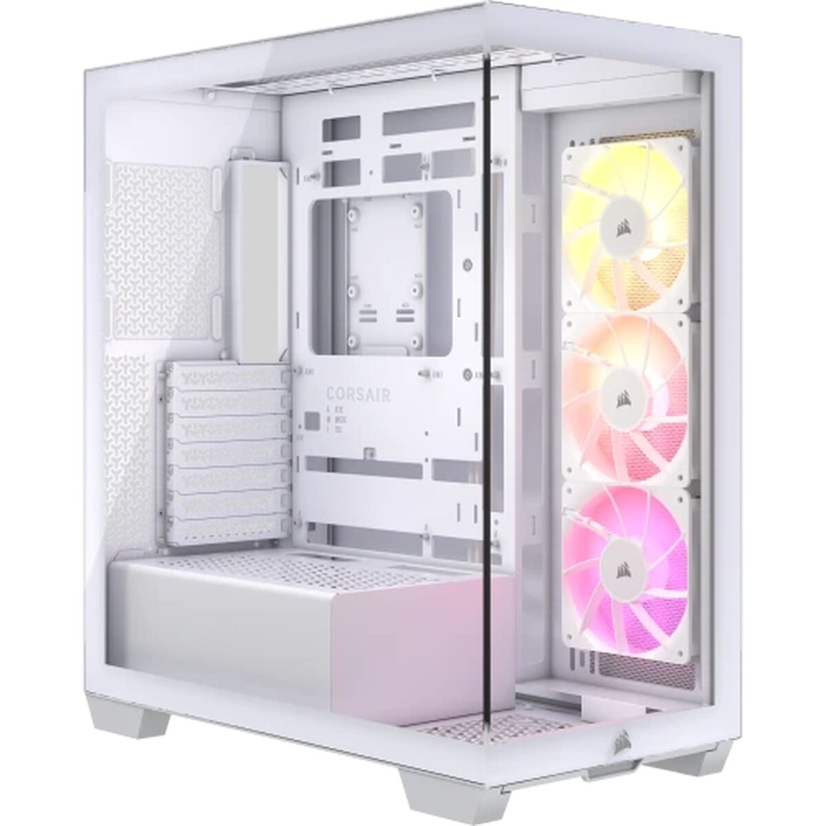 ATX Semi-tower Box Corsair CC-9011279-WW White Multicolour