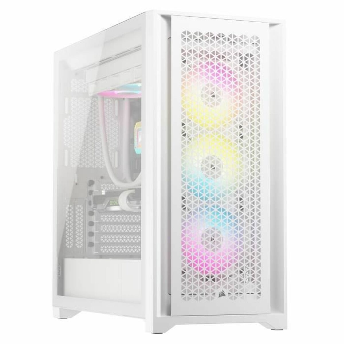 ATX Semi-tower Box Corsair 5000D RGB White Multicolour
