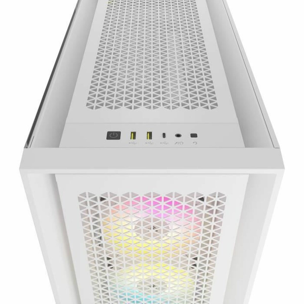 ATX Semi-tower Box Corsair 5000D RGB White Multicolour