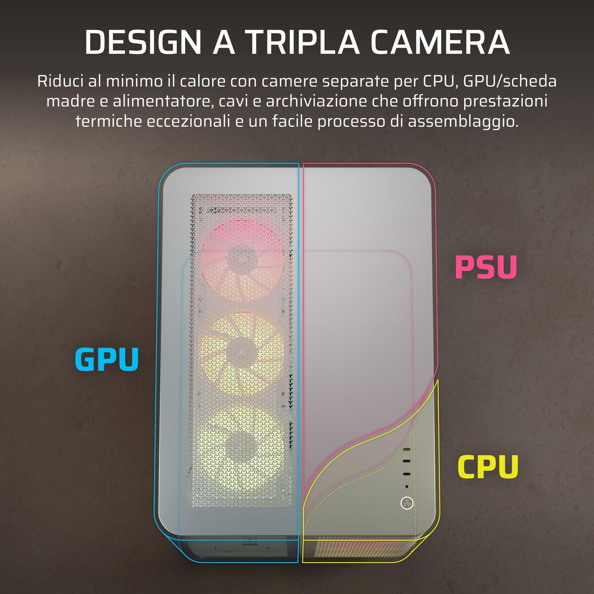 ATX Semi-tower Box Corsair CC-9011321-WW White