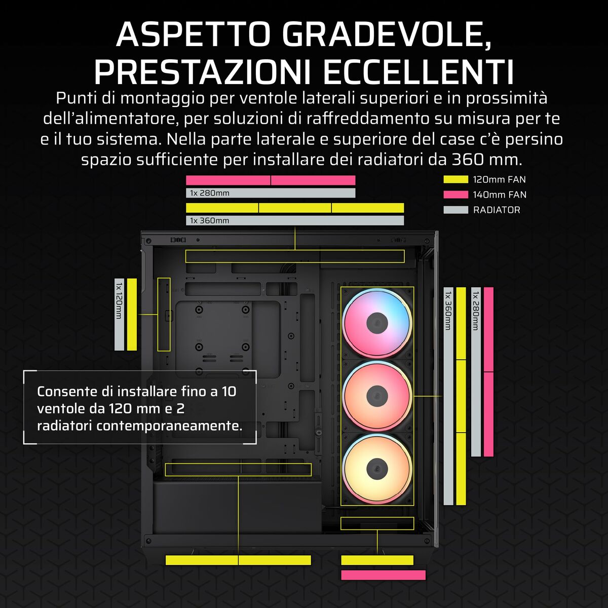 ATX Semi-tower Box Corsair CC-9011324-WW Black