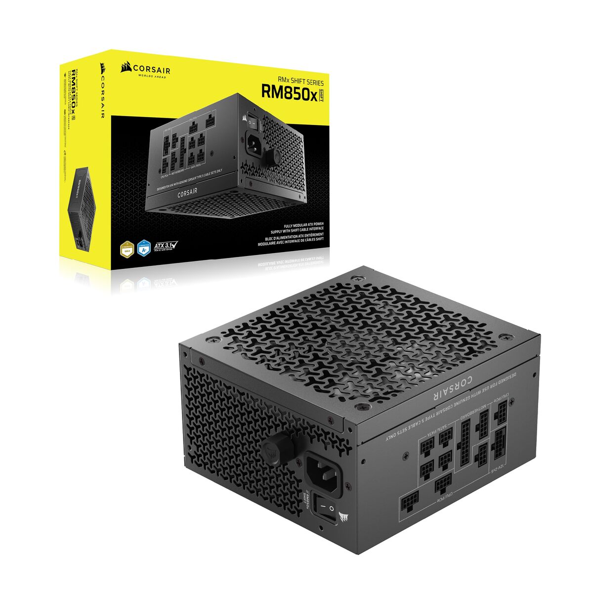 Power supply Corsair RM850X SHIFT 850 W 80 Plus Gold ATX